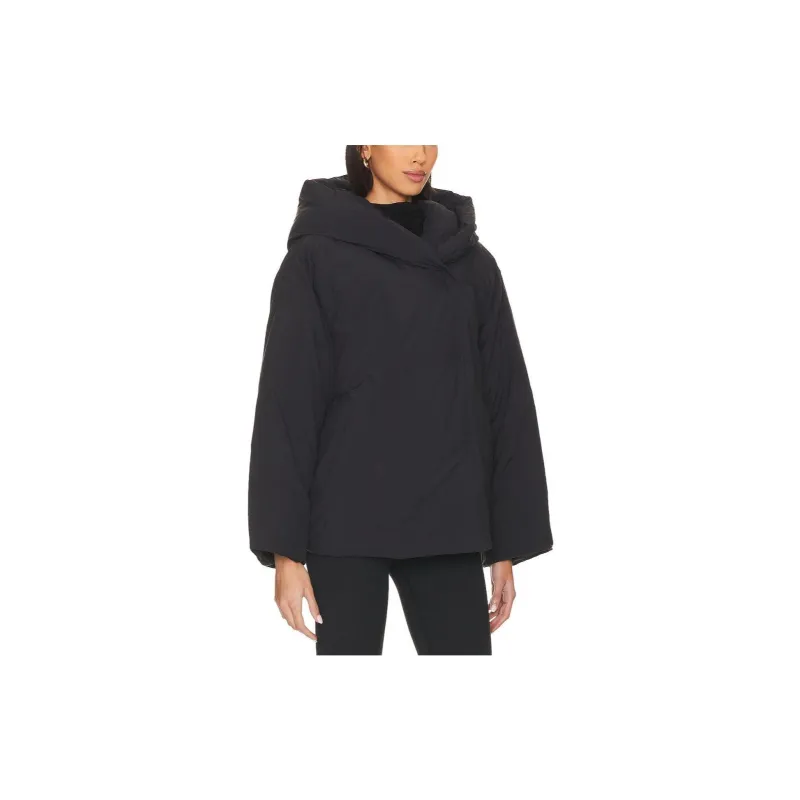 FREE PEOPLE Puffer Jacket Women's Black-2