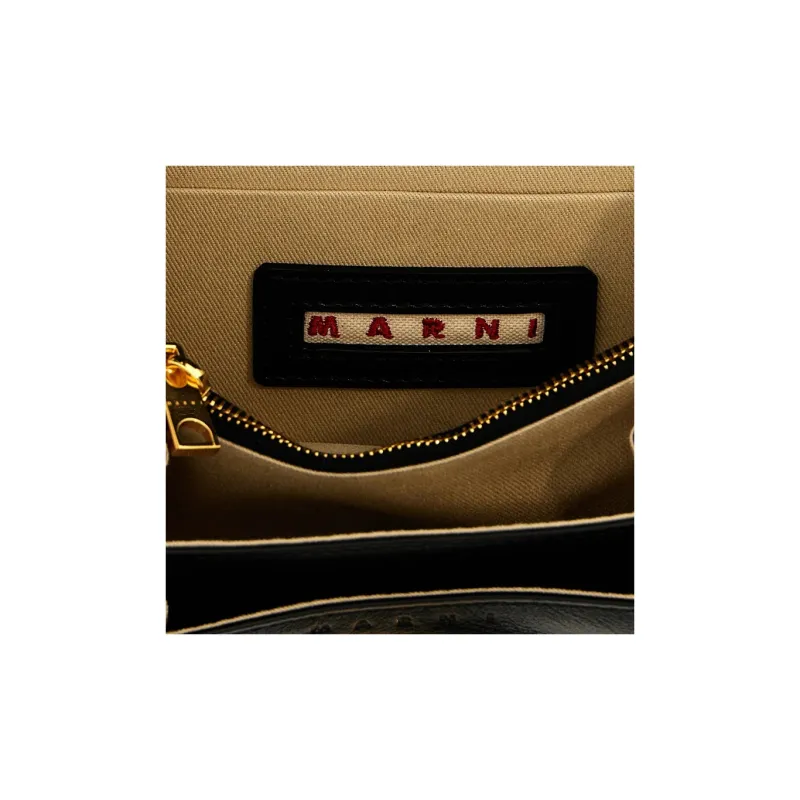 MARNI Foldover Top Shoulder Bag-4