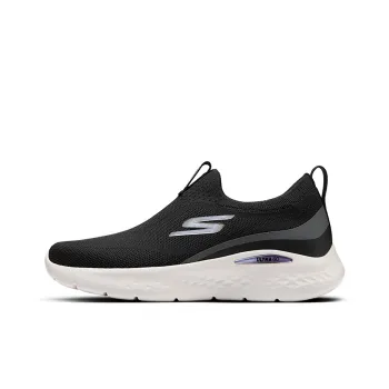 Skechers Go Run Lite Low Top Running Shoes Women's Black/Lavender