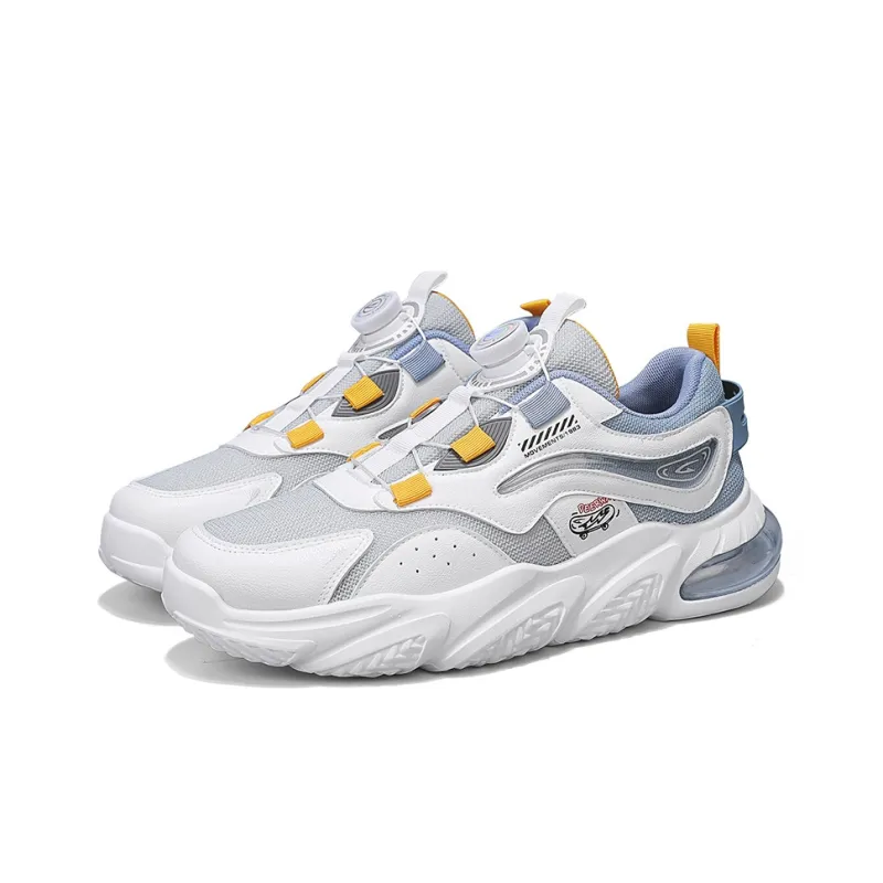 DEERWAY Wear-Resistant Height Increasing Low-Top Chunky Sneakers Men's-13