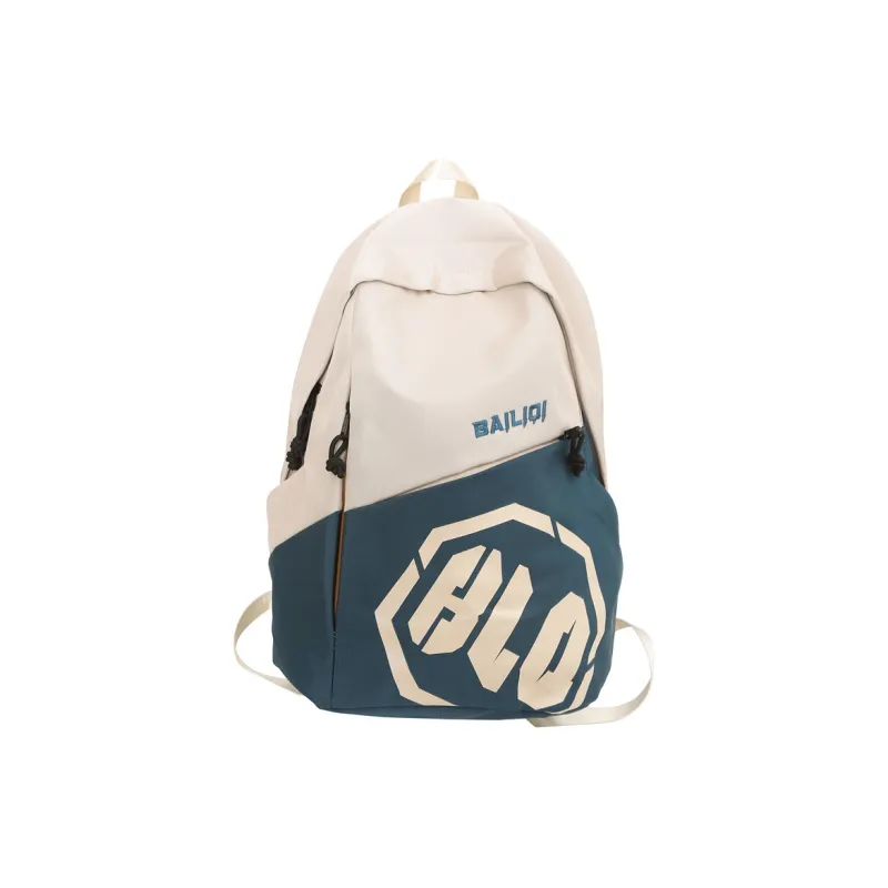 Alcohol Dragon Nylon Backpack Regular Unisex Black/Green/Light Gray/Blue/Dark Gray/Khaki-2