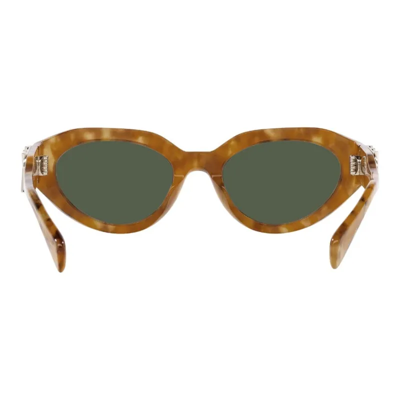 MICHAEL KORS Acetate Oval Sunglasses Women's Brown-6