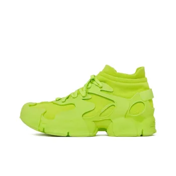 CAMPERLAB High Top Casual Shoes Men's Neon Green
