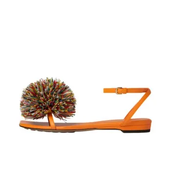 Bottega Veneta Adam Flat Sandals Women's