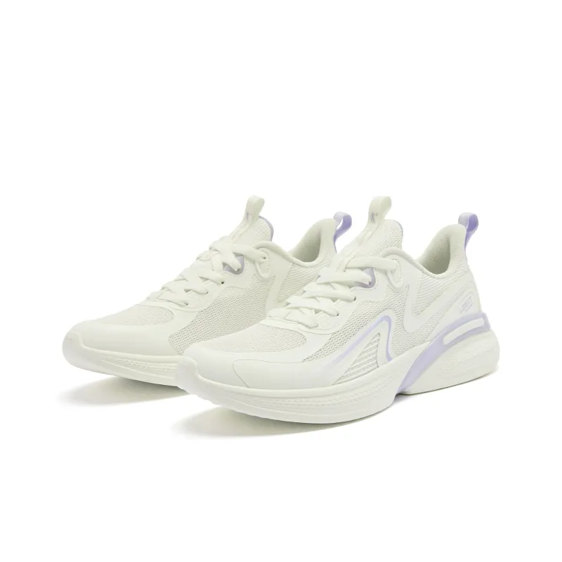QIAODAN Cushioning Wear Resistant Rebound Low Top Running Shoes Women's-2