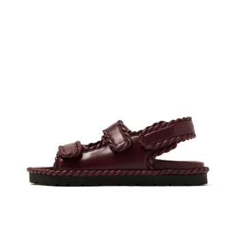 Bottega Veneta Jack Flat Sandal Barolo Women's