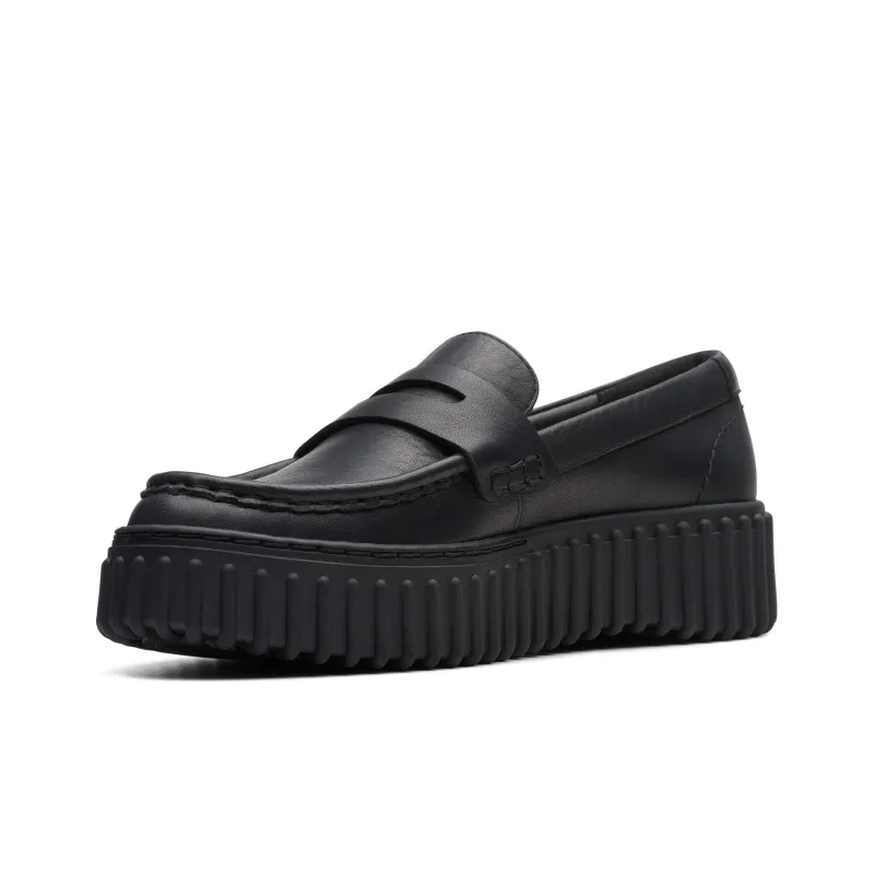 Clarks Loafers Women's Black-1