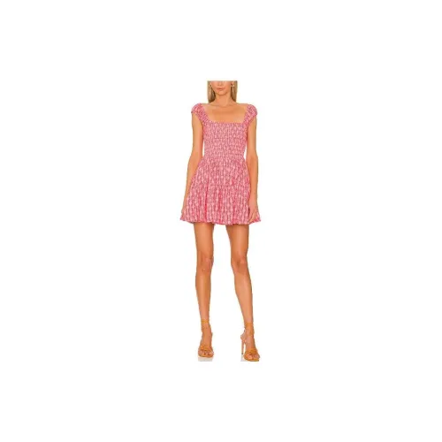 FREE PEOPLE Slip Dresses Women's Pink