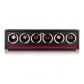 Black Microfiber Leather+Red Microfiber Leather[6 Watch Slot]