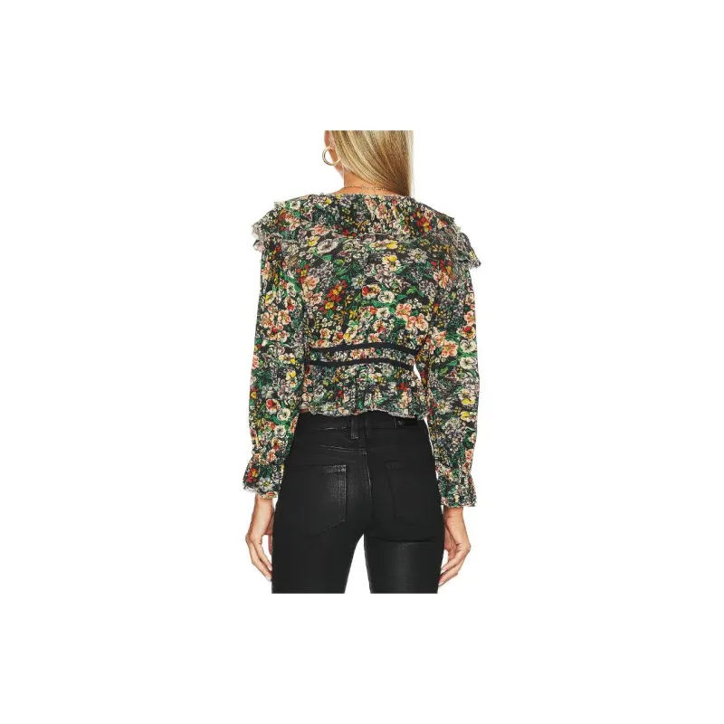 FREE PEOPLE Crop Tops Women's Green-1