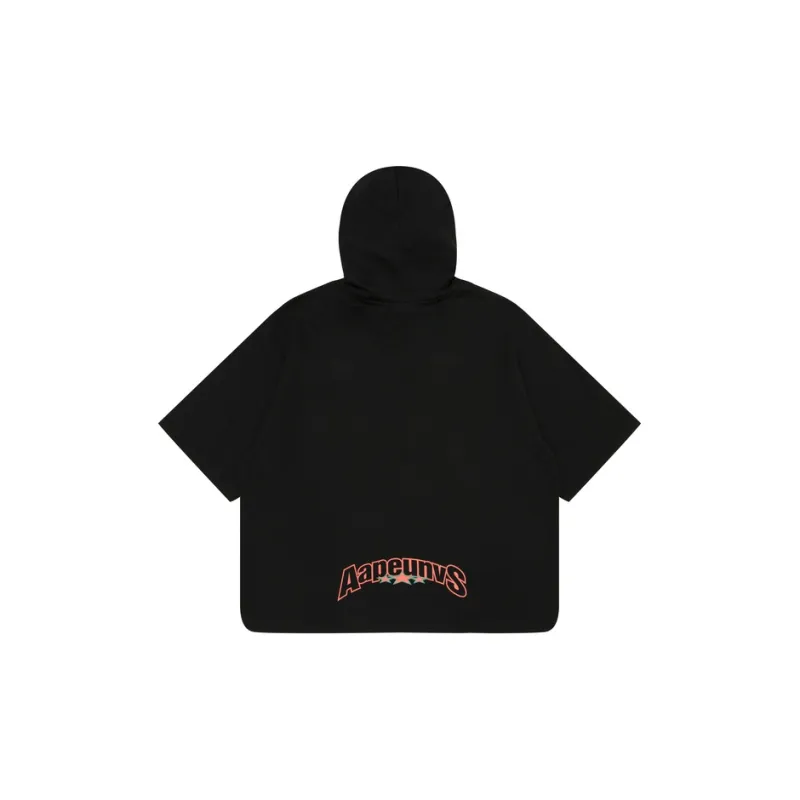 Aape Logo print Cotton Blend Hoodie-1
