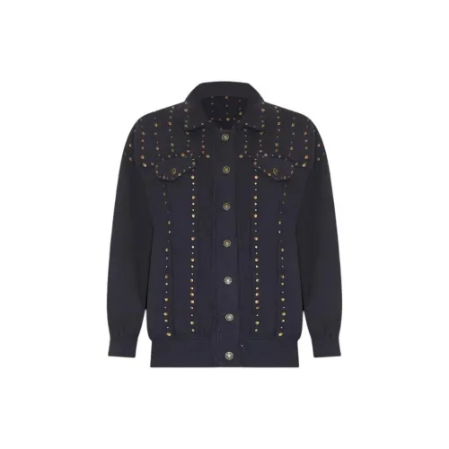 FREE PEOPLE Jackets Women's Navy Blue