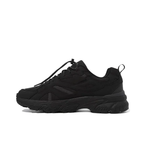 FILA Running Shoes Unisex Low-Top Black