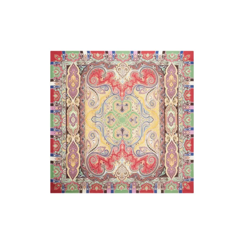ETRO Paisley print Cashmere blend Scarf-0