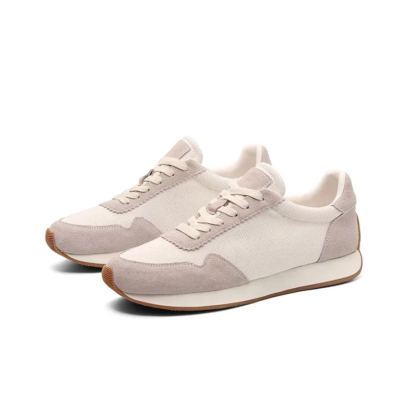 Daying Breathable And Lightweight Low Top Casual Shoes Men's White-1