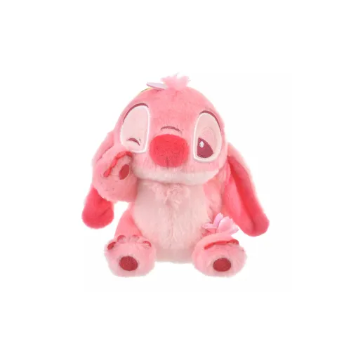 Disney Stitch Sakura Design Keychain Dolls Plush Pendant 12cm High