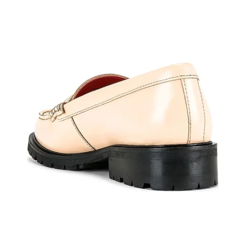 FREE PEOPLE Loafers 3.2cm Women's Beige-2