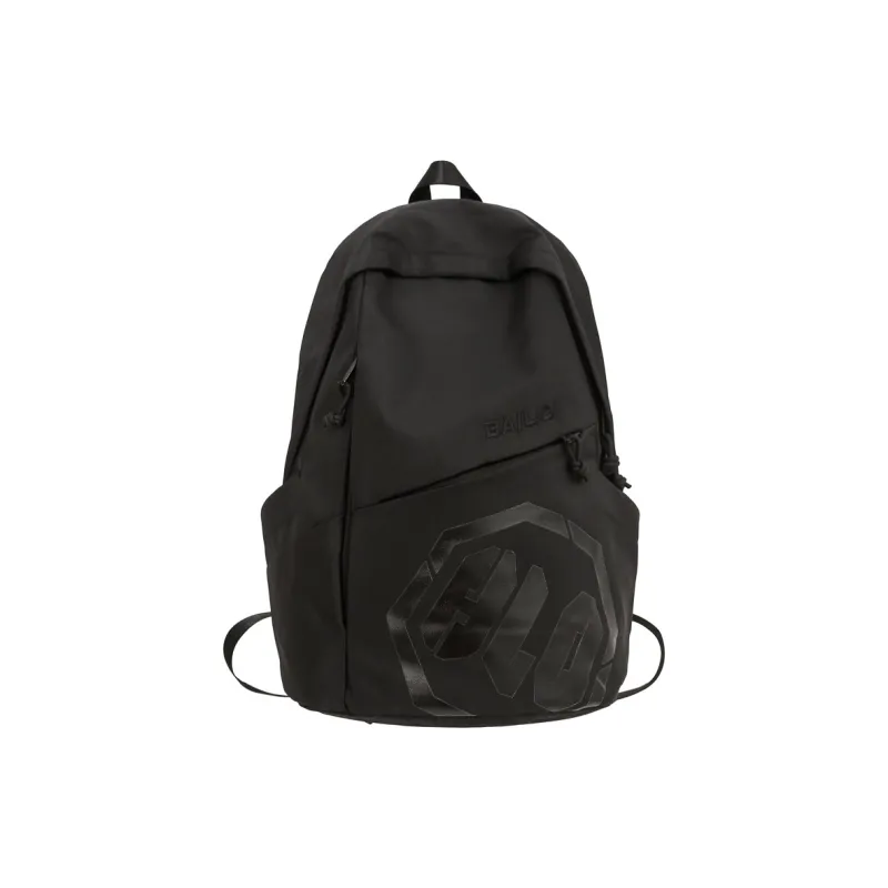 Alcohol Dragon Nylon Backpack Regular Unisex Black/Green/Light Gray/Blue/Dark Gray/Khaki-0