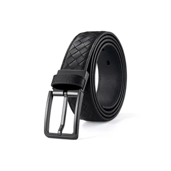 CARTELO Cow Leather Belts Men's Width 3.4CM