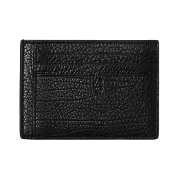Burberry Calfskin Card Holder Men's Black