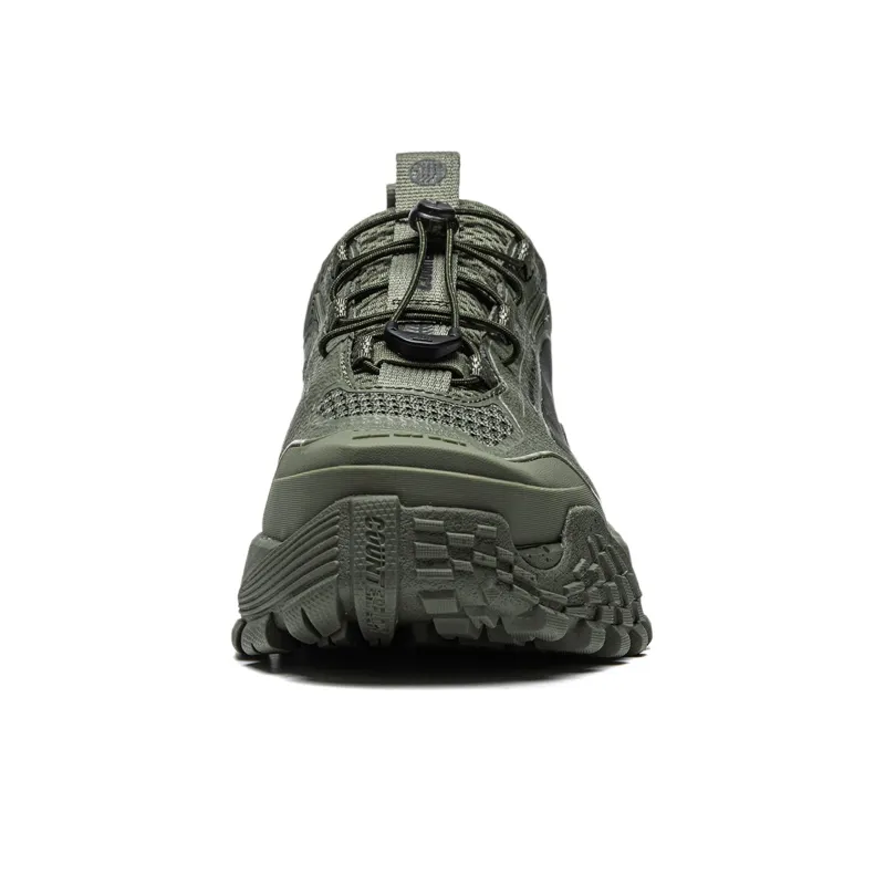 LiNing CF Linchuan SS Cushioning Wear-Resistant Low-Top Casual Shoes Men's Green-3