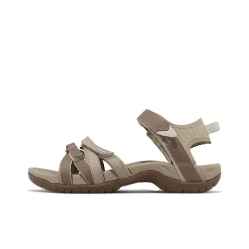 Teva TIRRA Beach Sandals Women's Gray Brown