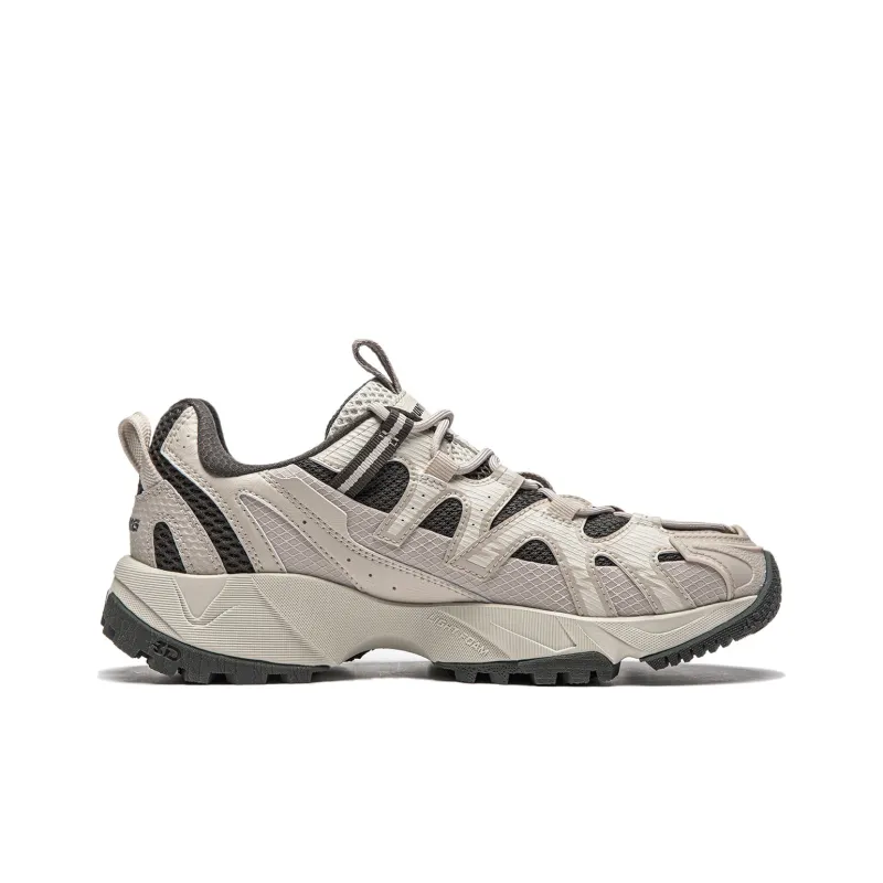 LiNing CF Tracing Collection, Xingye Cushioning, Wear Resistant Low Top Casual Shoes Women's Gray-1