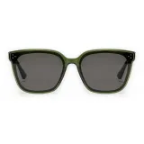 Green Frame with Gray-Black Lens