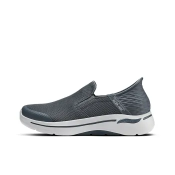 Skechers Go Walk Arch Fit Wear resistant And Lightweight Low Top Casual Shoes Men's Carbon Gray