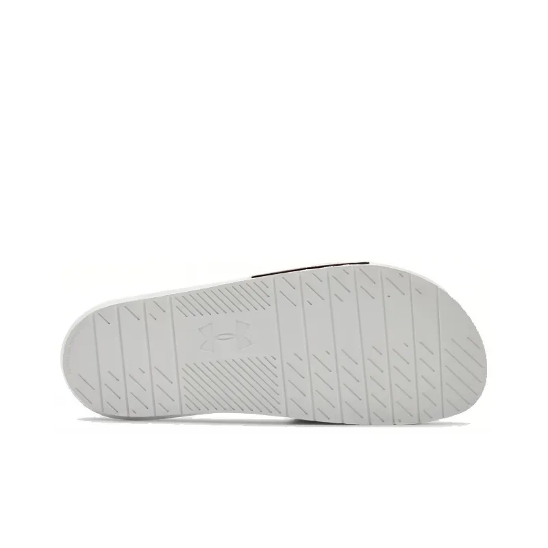 Under Armour Core Remix Canvas Slippers White-4