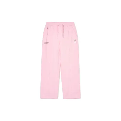 MLB Pants Cleveland Guardians Casual Pants Women's Pink