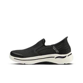 Skechers GO WALK Cushioning Breathable Low Top Casual Shoes Men's Black