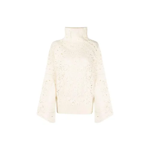 ERMANNO SCERVINO Floral-detail Knitted Jumper