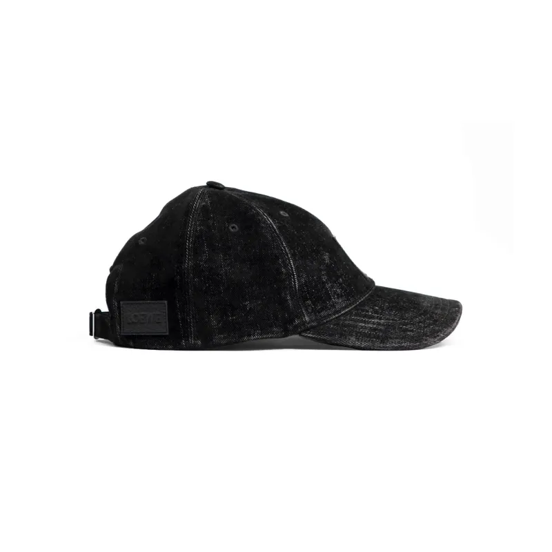 LOEWE Corduroy, Cotton Baseball Caps Unisex Black-1
