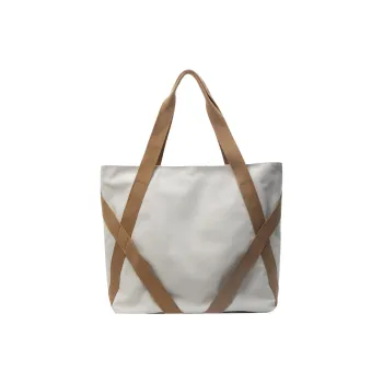 Banyanu Canvas Canvas Bag Handbag Shoulder Bag Regular Unisex White/Black/Khaki/Gray