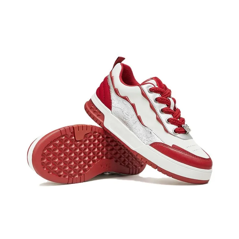 TATA Skateboard Shoes Women's Low Top Multicolor-11