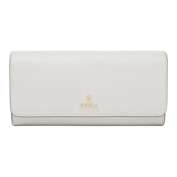 Furla Leather Wallet Large Size Women's Cotton Candy