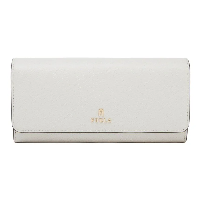 Furla Leather Wallet Large Size Women's Cotton Candy-0