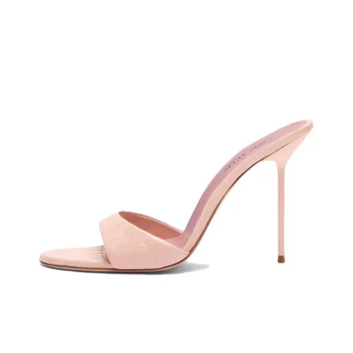 Paris Texas Lidia 105mm Embossed-crocodile Mules