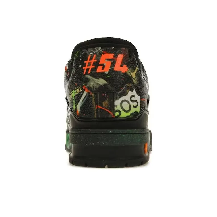 LOUIS VUITTON X Rammellzee Trainer 150 Sneakers 'Artistic Multi color'-4
