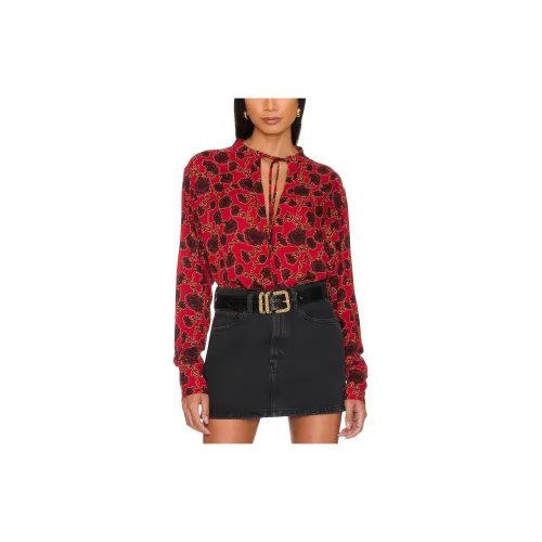 FREE PEOPLE Shirts Women's Red