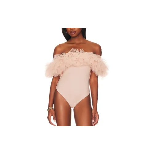 FREE PEOPLE Bodysuits Women's Beige