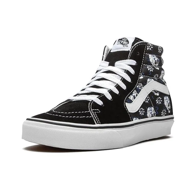 Vans Sk8 Hi Flash Skulls-1