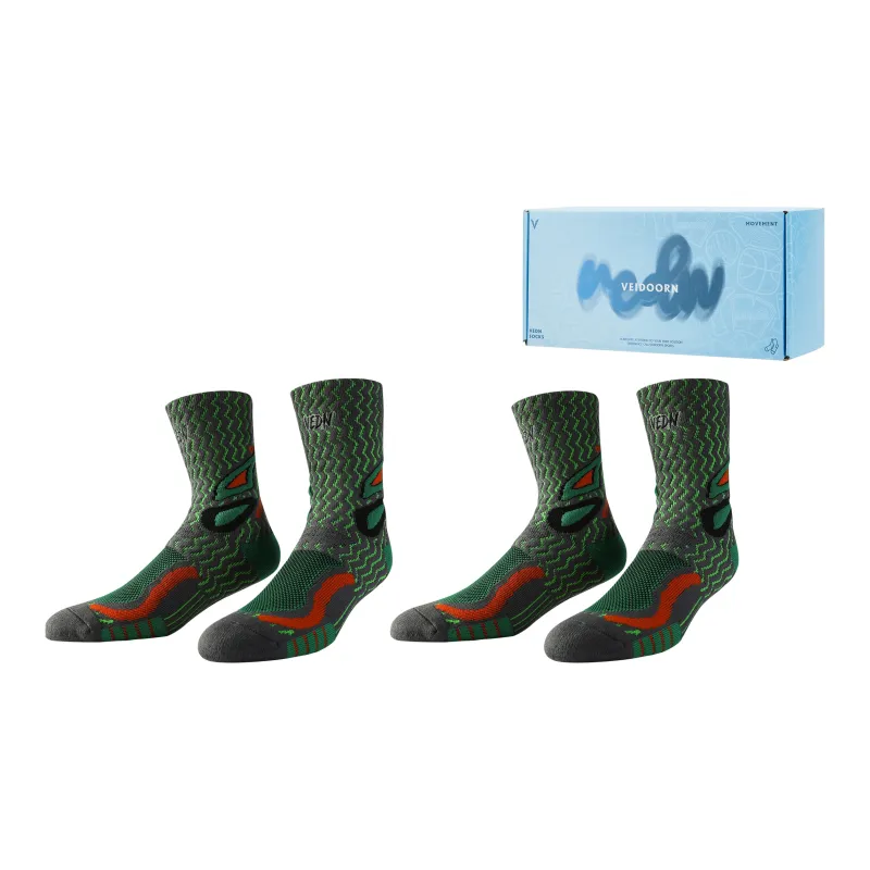 VEIDOORN Mid Calf Socks Unisex Combo Set-0