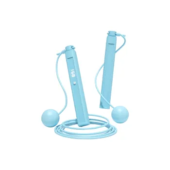 Fitness Monsters Student Supply Smart Counting Jump Ropes Teenagers ABS Plastic Controller, Steel Wire Rope 3m