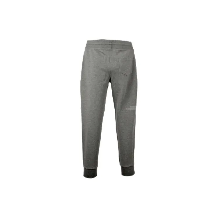 Moncler Knitted Sports Pants Men's Gray-1