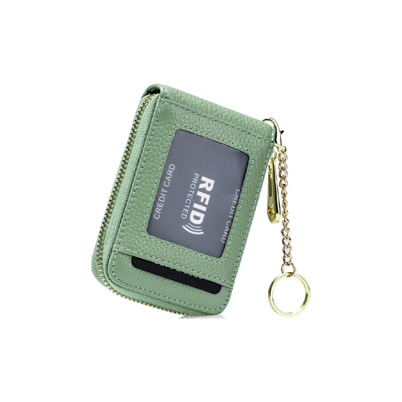 HAWA Cow Leather Card Holder Small Size Unisex Multicolor-3