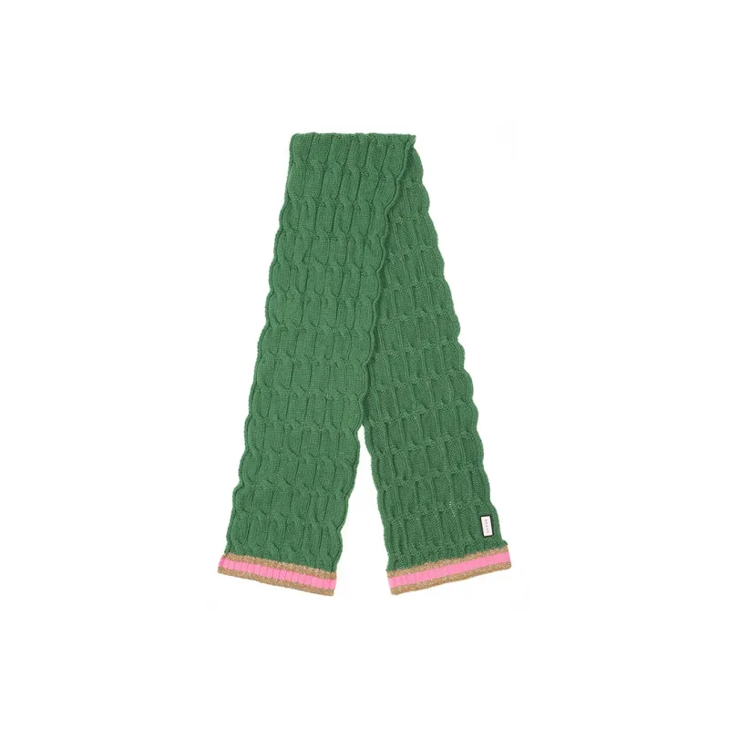 GUCCI Knit Scarves Women's Green-1