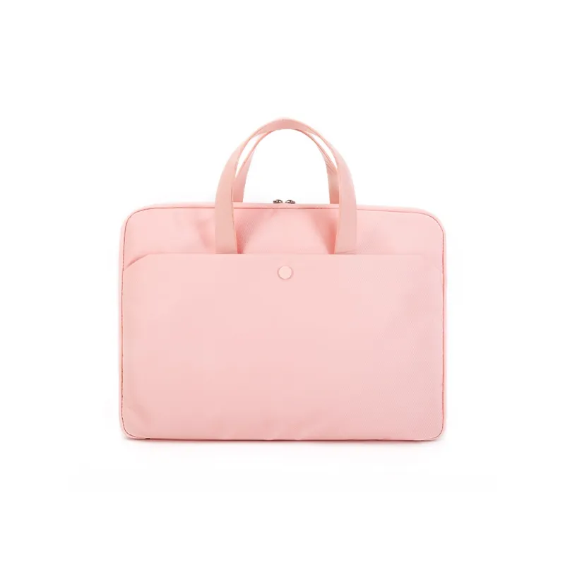 TINYAT Nylon Handbag Regular Unisex Black Pink Gray-6
