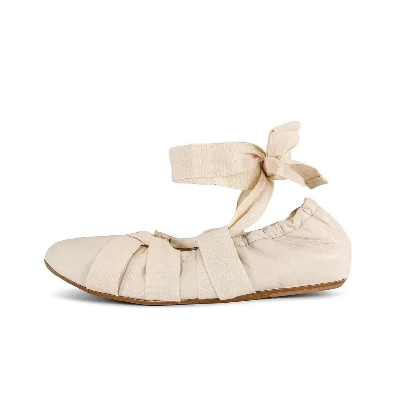 FREE PEOPLE Casual Single Shoes Women's Beige-0